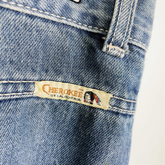 vintage cherokee of california high rise jeans - size 27