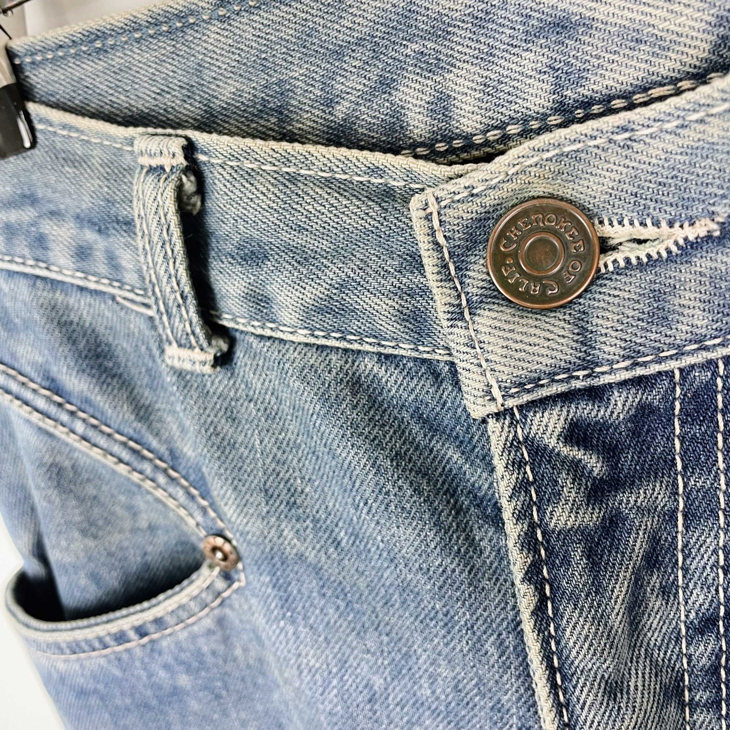 vintage cherokee of california high rise jeans - size 27