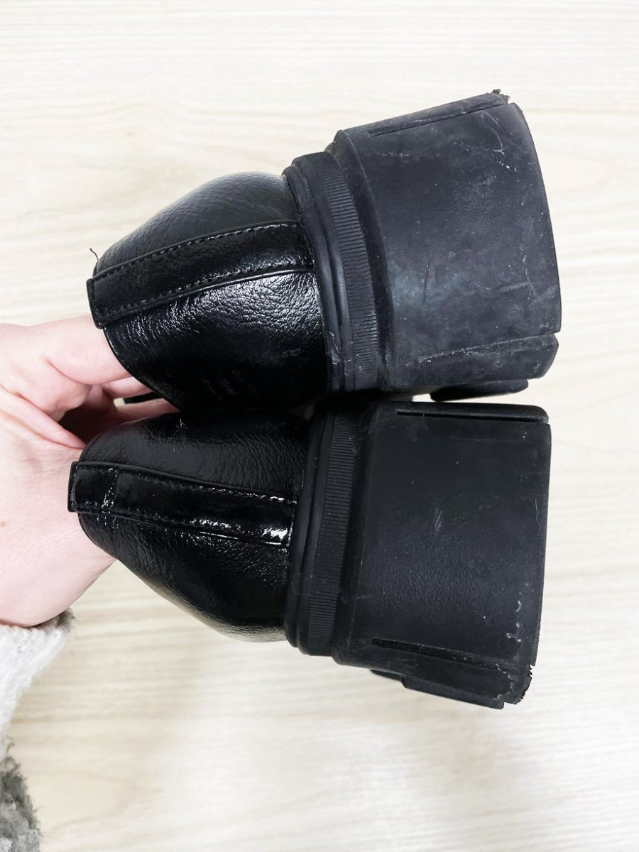 chinese laundry jensen patent chunky loafer - good market thrift store