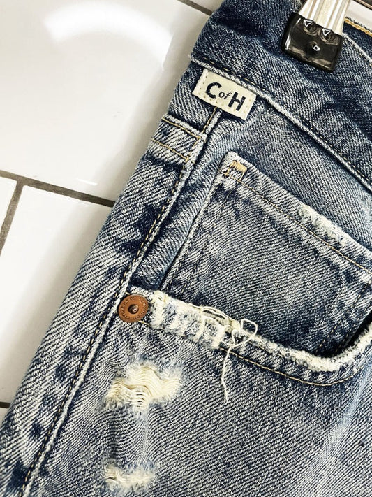 citizens of humanity cora crop relaxed shadow jeans | made in usa - good market thrift store