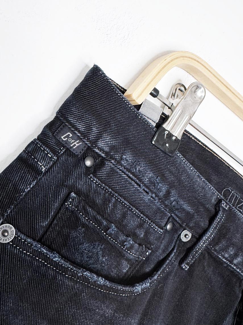 citizens of humanity daria denim micro mini skirt | made in USA - good market thrift store