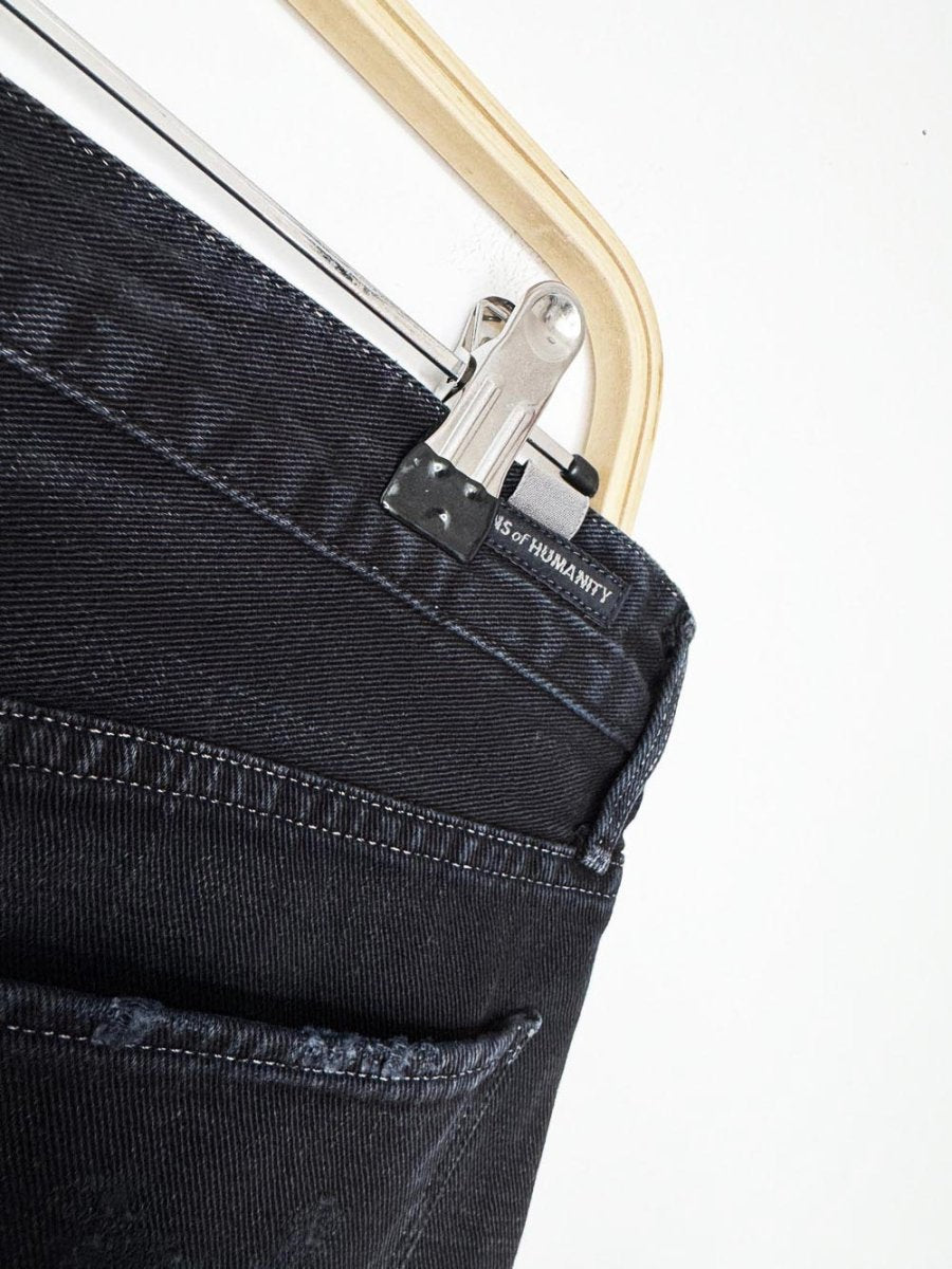 citizens of humanity daria denim micro mini skirt | made in USA - good market thrift store
