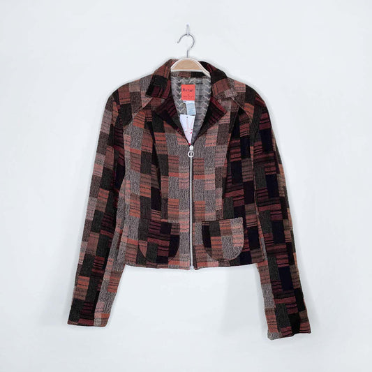 vintage 90s bazar de christian lacroix jacket - size 40 EU