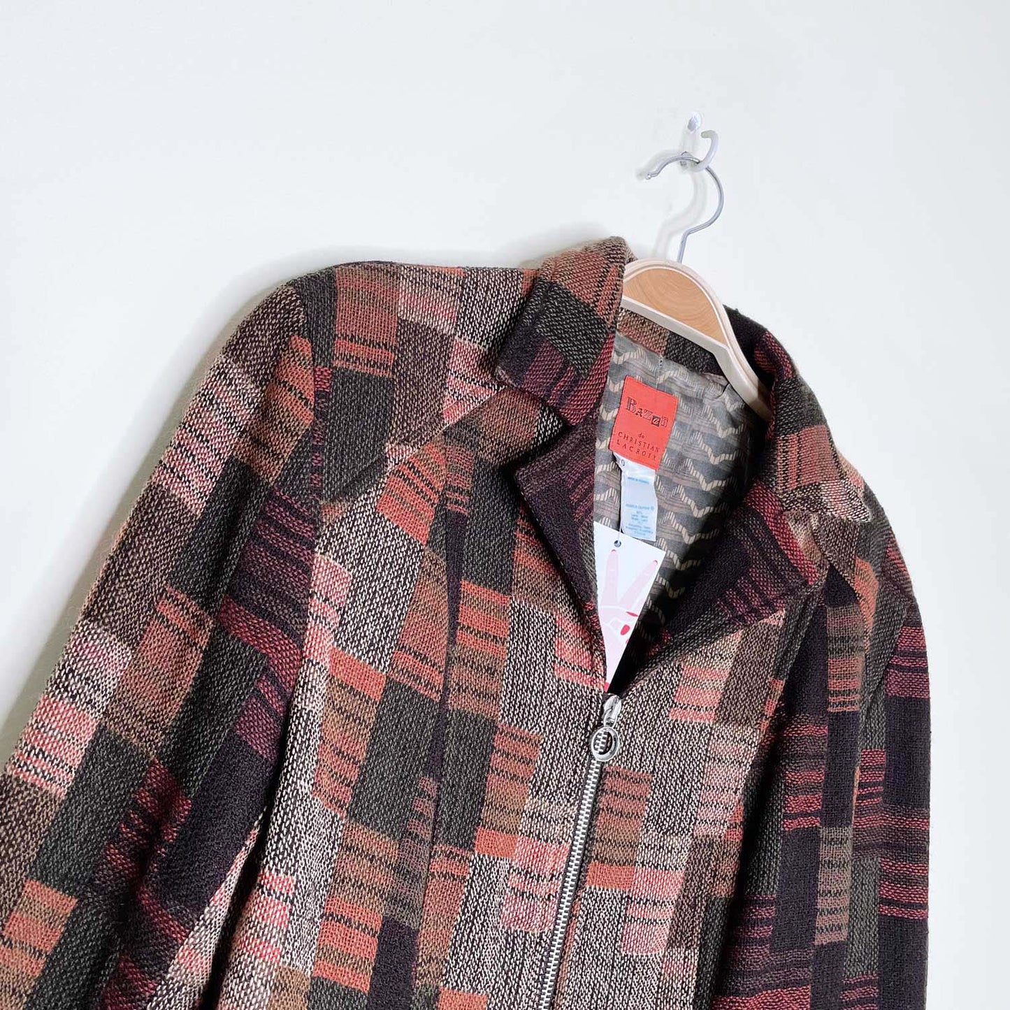 vintage 90s bazar de christian lacroix jacket - size 40 EU