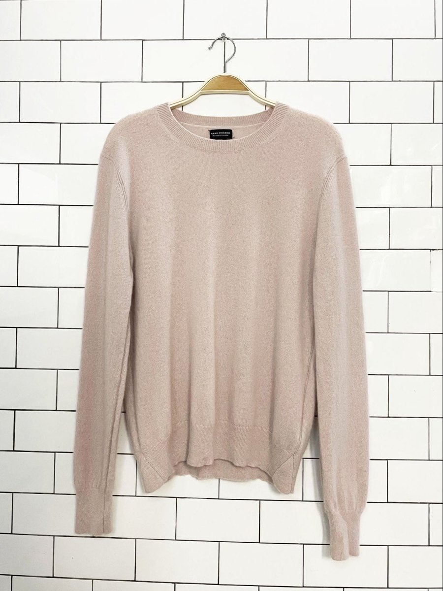 club monaco 100% recycled cashmere sweater - good market thrift store