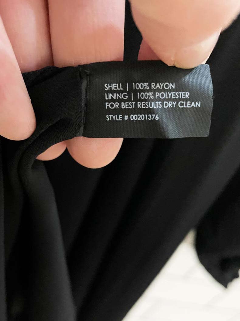 club monaco chiffon wrap long sleeve midi dress - good market thrift store