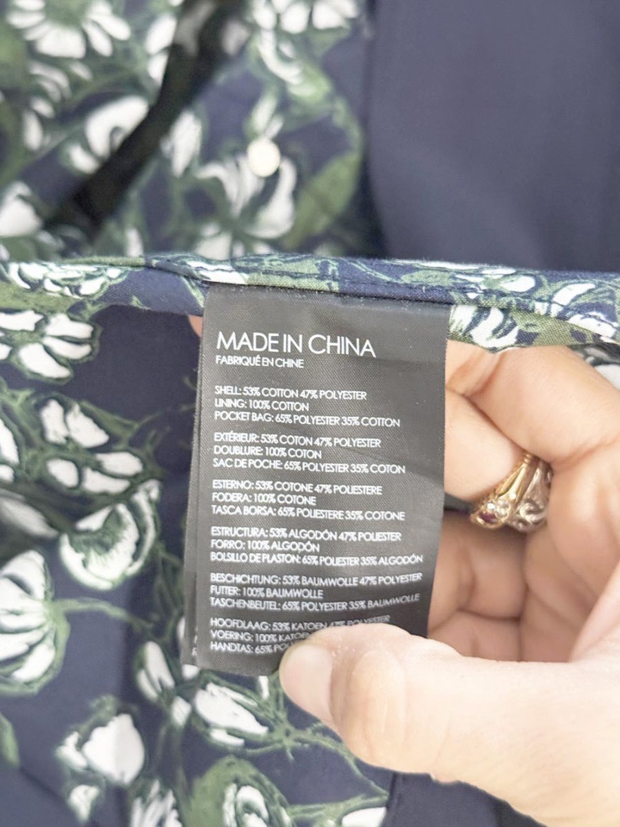 club monaco minimal full button spring jacket - good market thrift store