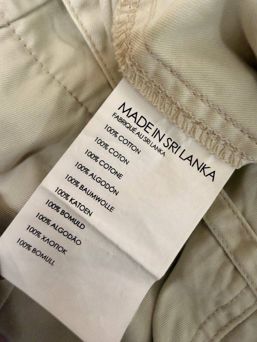 club monaco tea lounge belted patch pocket wide leg pant - good market thrift store