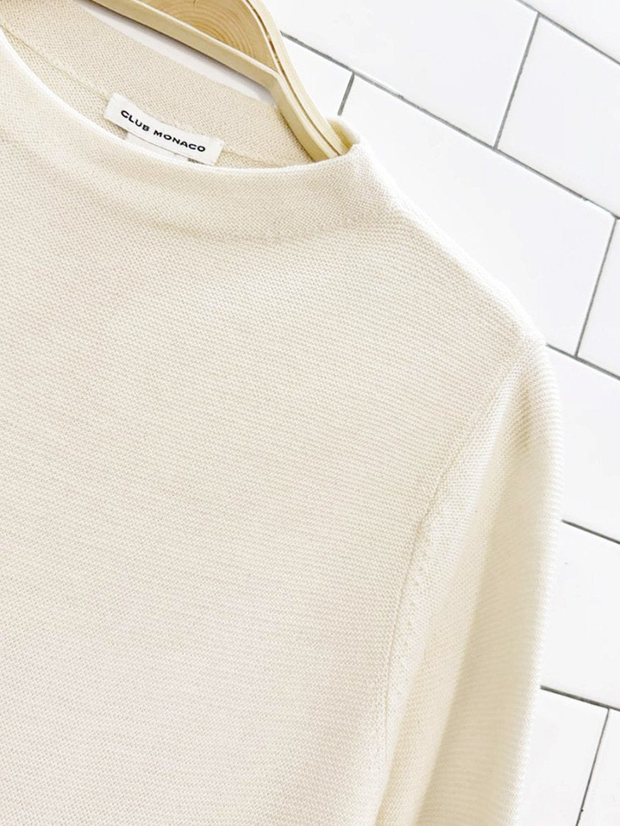 club monaco wool soft knit sweater - good market thrift store