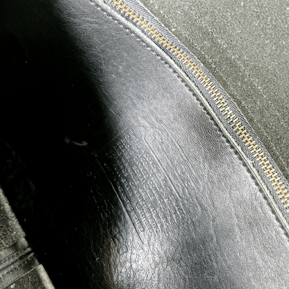 vintage 70s coach legacy black turn lock crossbody