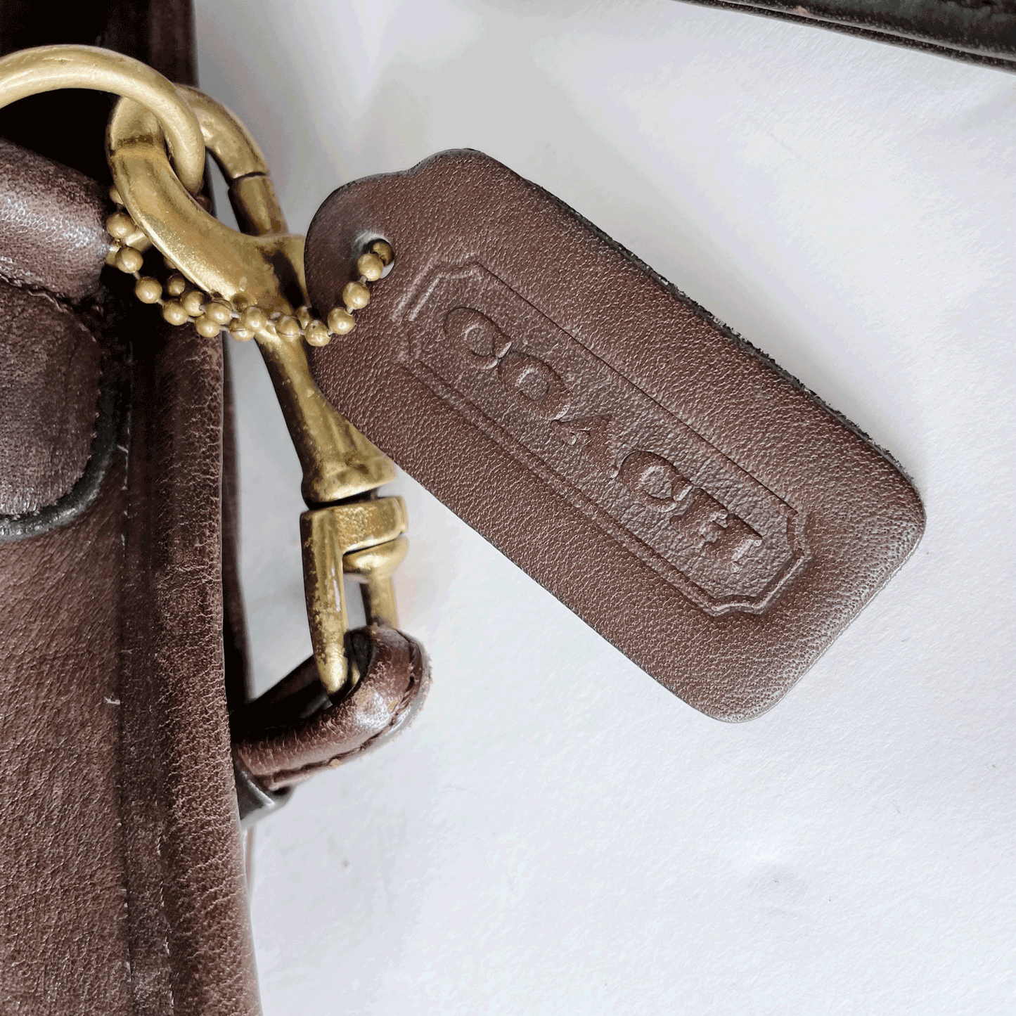 vintage 80s coach basic bag convertible clutch