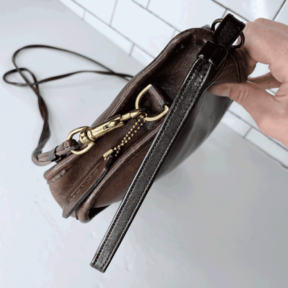 vintage 80s coach basic bag convertible clutch