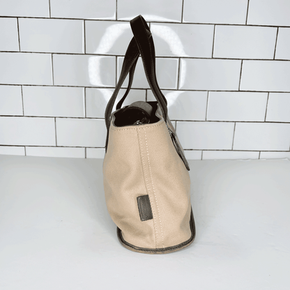 vintage coach greenwich canvas shoulder bag