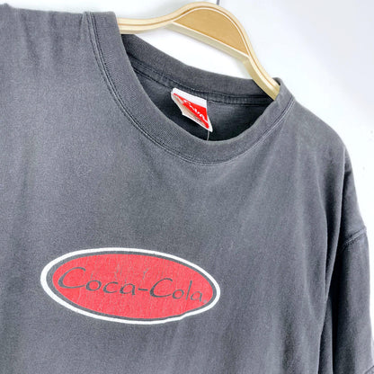 vintage 1997 polar bears coca-cola tee - size medium
