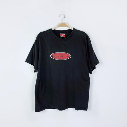 vintage 1997 polar bears coca-cola tee - size medium