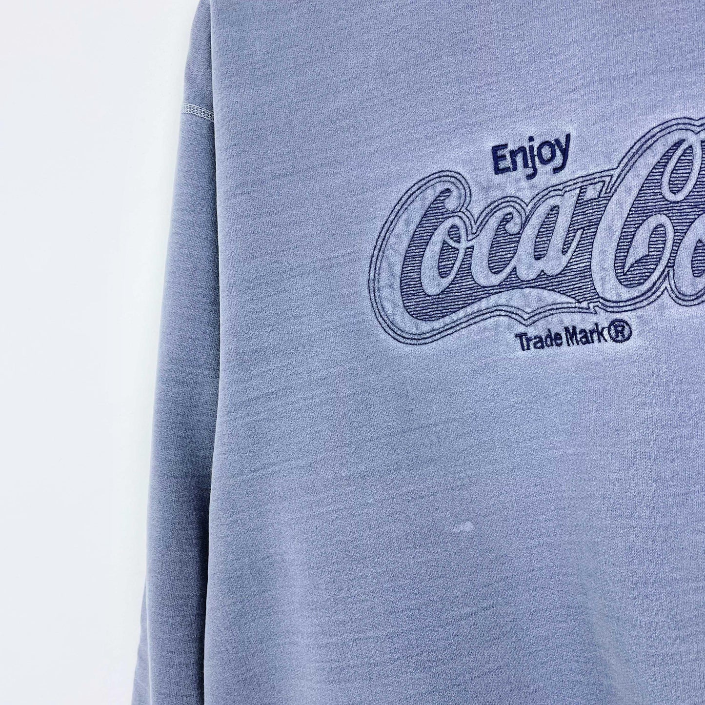 vintage 90s non-fiction coca-cola cottage crew - size medium