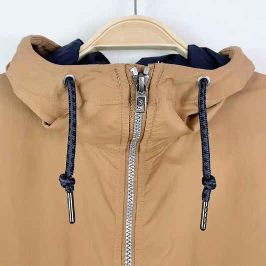 columbia tan day trippin light jacket - size medium