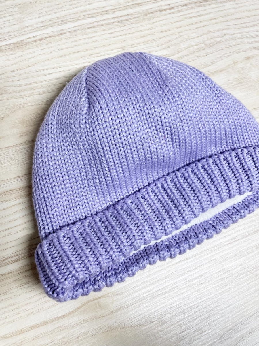 columbia fleece lined cascade knit toque - good market thrift store