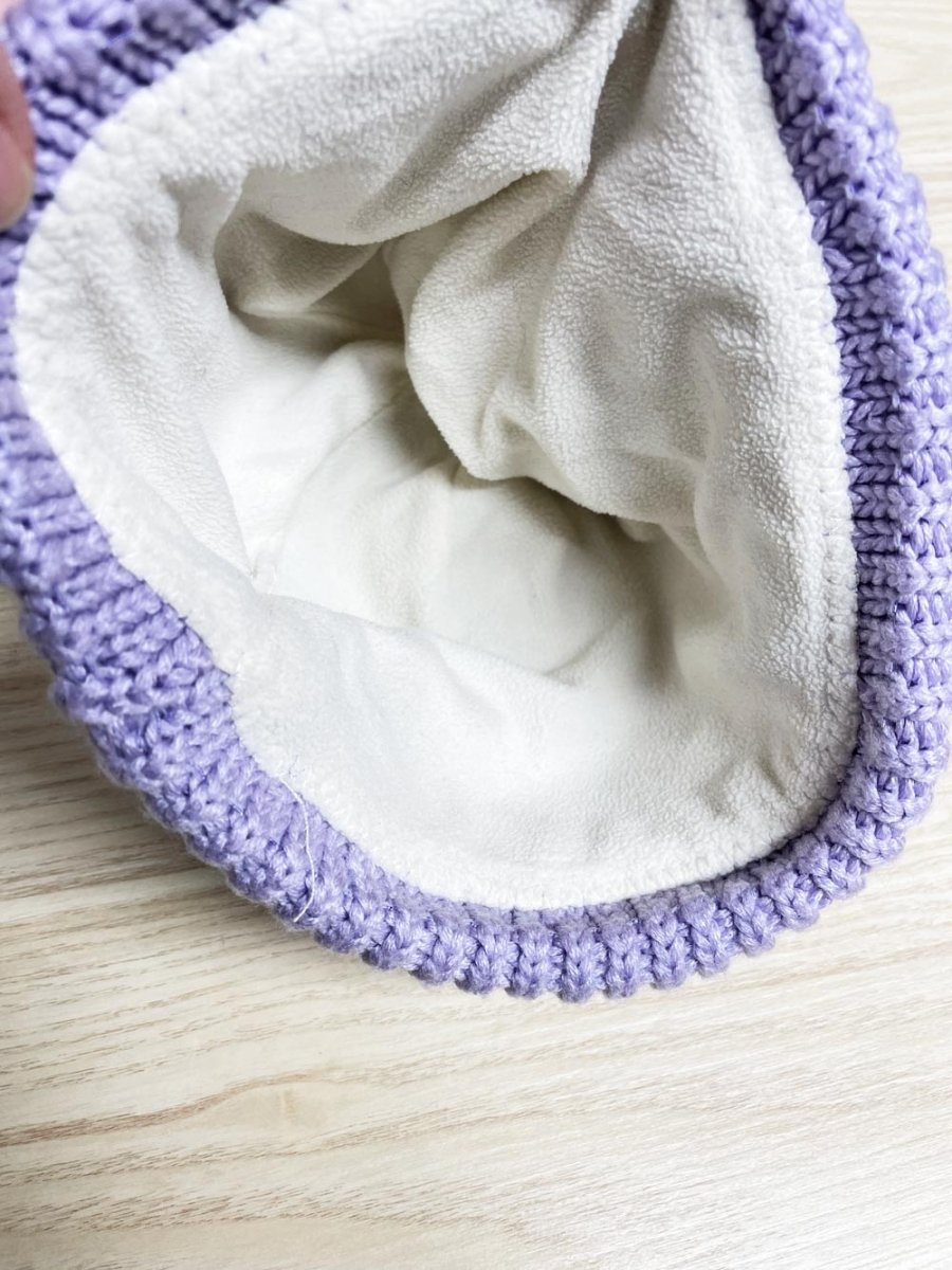 columbia fleece lined cascade knit toque - good market thrift store