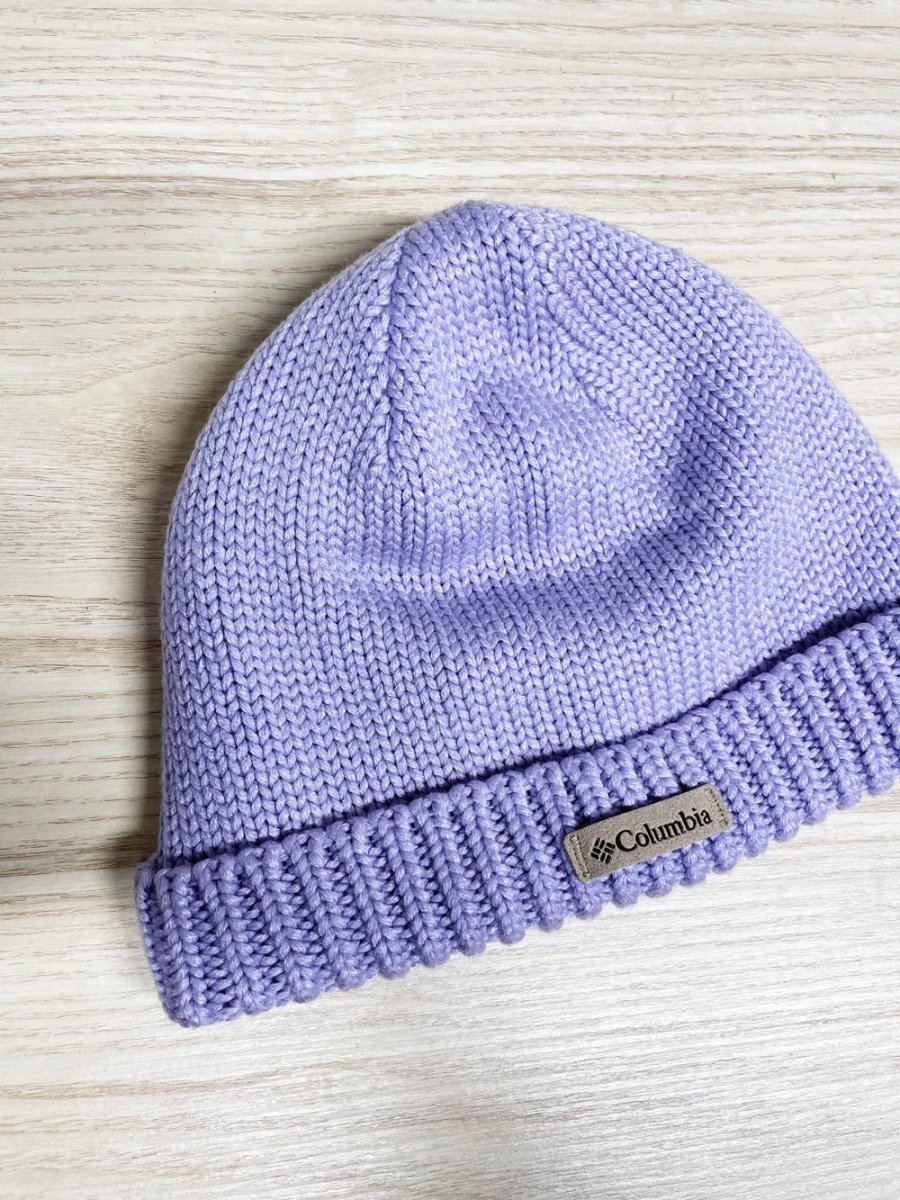 columbia fleece lined cascade knit toque - good market thrift store