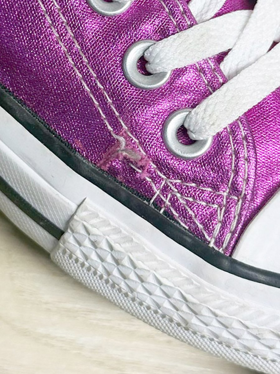 converse all star low profile metallic sneakers - good market thrift store