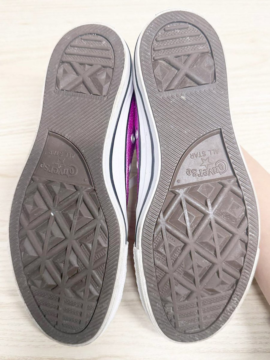 converse all star low profile metallic sneakers - good market thrift store