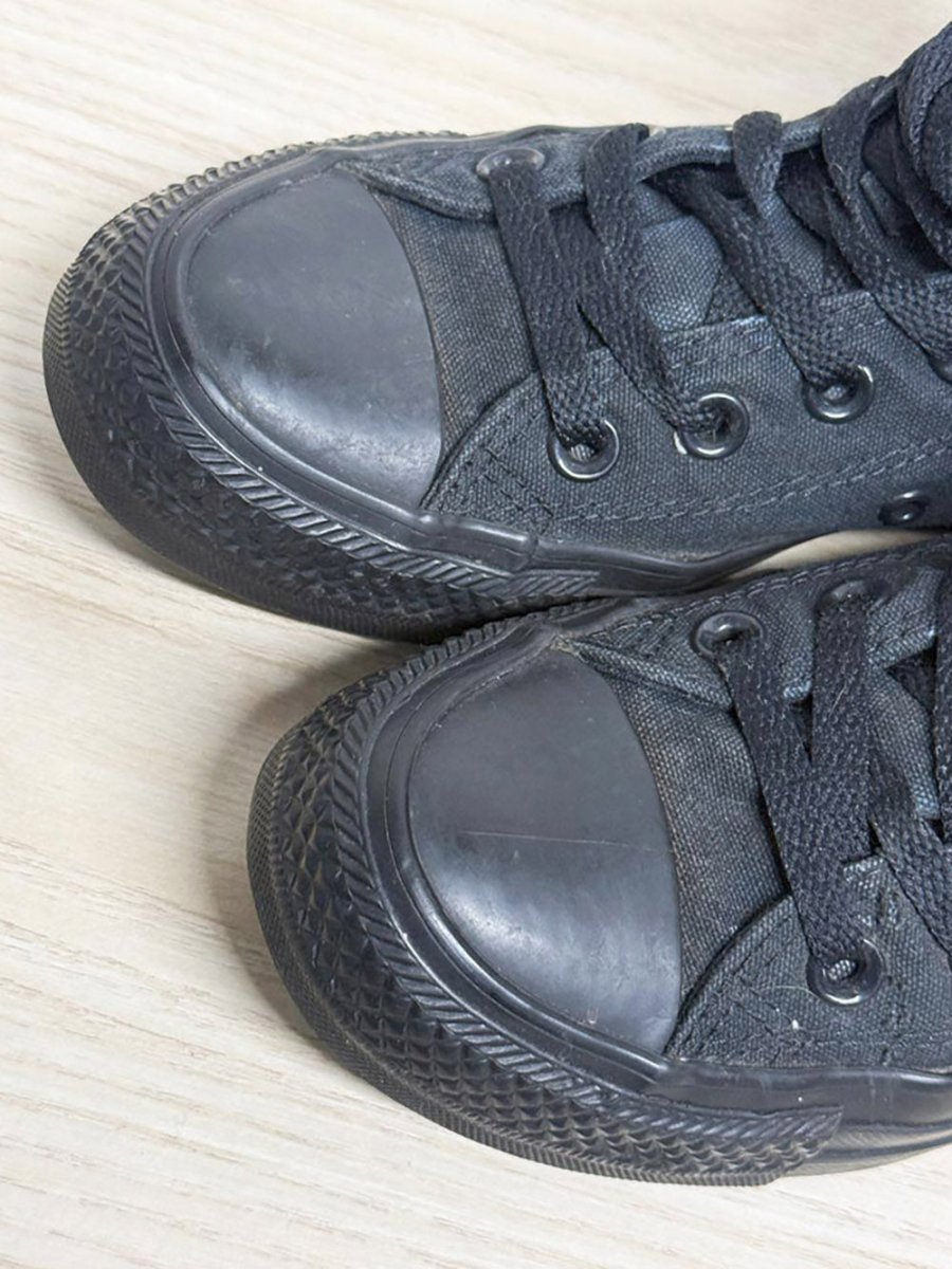 converse chuck taylor all - black all star sneakers - good market thrift store