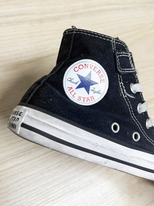 converse chuck taylor all star kids velcro high top sneakers - good market thrift store