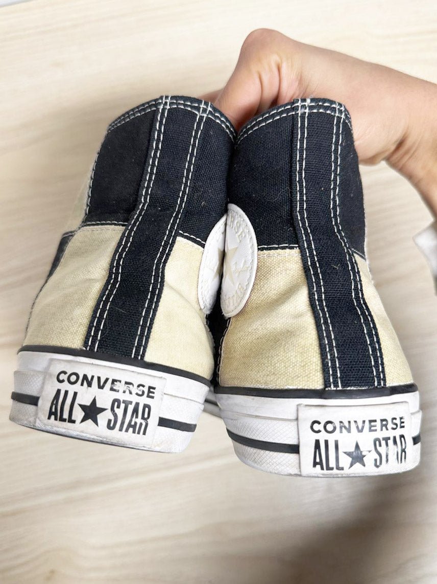 converse patchwork chuck taylor all star sneakers | UV light activated colour changing - good market thrift store