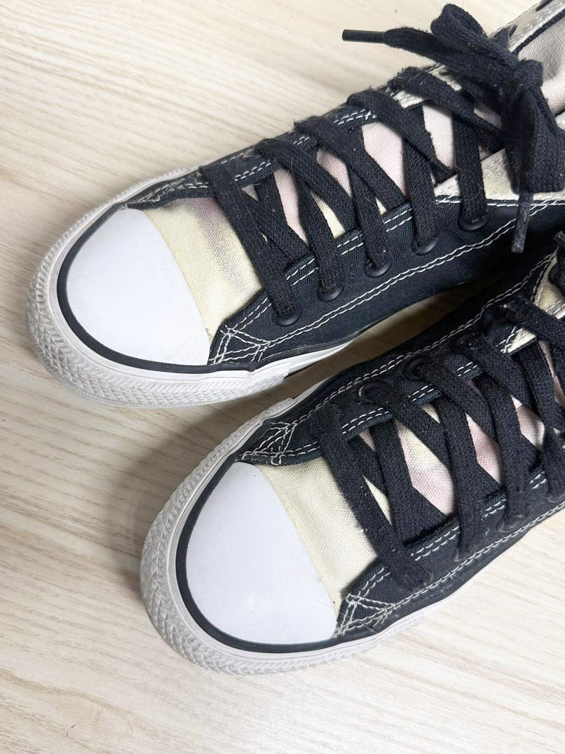 converse patchwork chuck taylor all star sneakers | UV light activated colour changing - good market thrift store