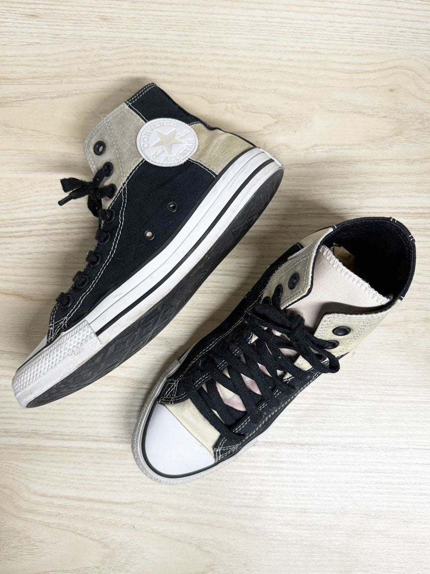 converse patchwork chuck taylor all star sneakers | UV light activated colour changing - good market thrift store