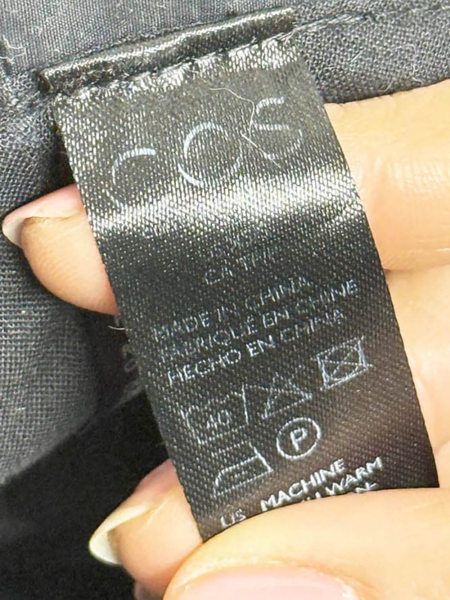 cos classic poplin bucket hat - good market thrift store