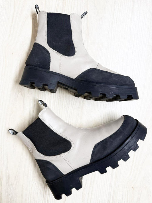 cougar shani leather pull on waterproof winter boots - good market thrift store