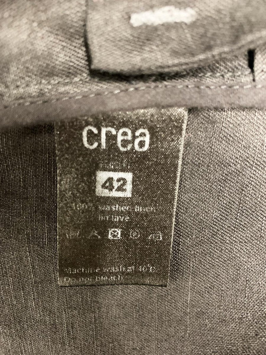 crea concept 100% linen flair light jacket - good market thrift store