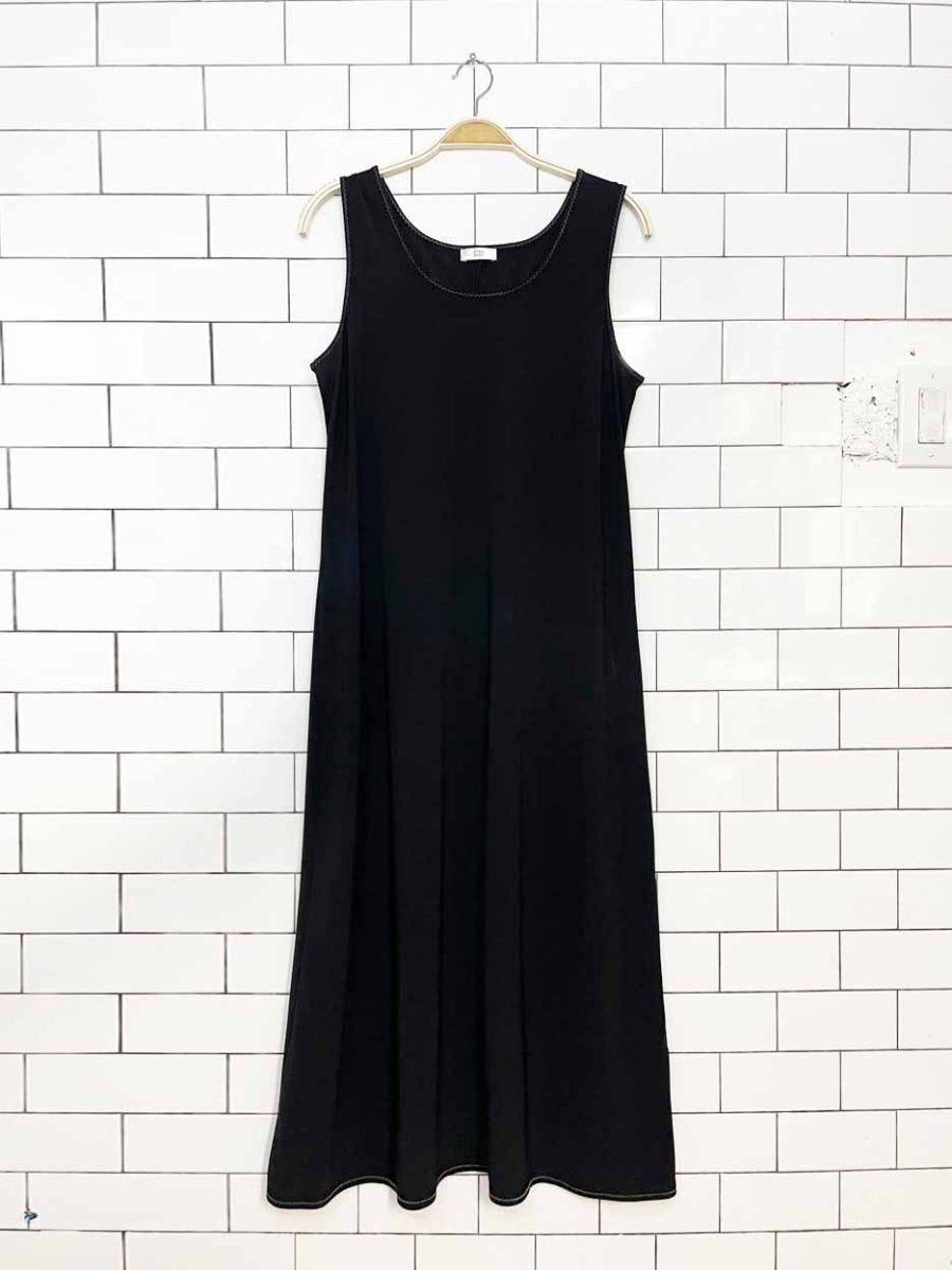 crea concept stretchy sleeveless maxi dress - good market thrift store