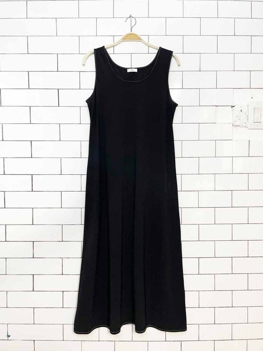 crea concept stretchy sleeveless maxi dress - good market thrift store