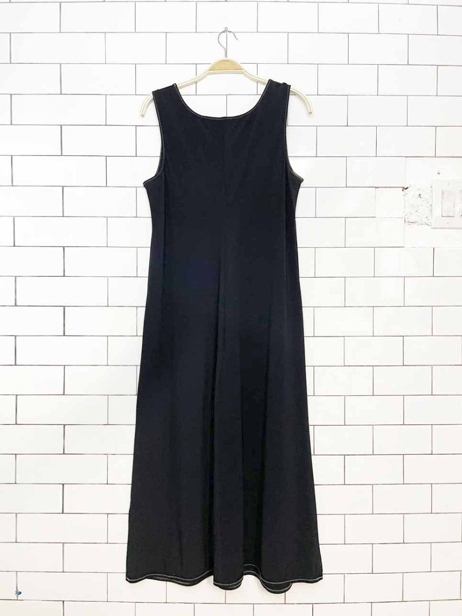 crea concept stretchy sleeveless maxi dress - good market thrift store