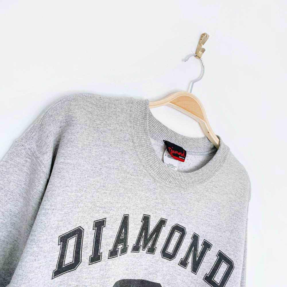 vintage 90s diamond high skater sweatshirt - good market thrift store