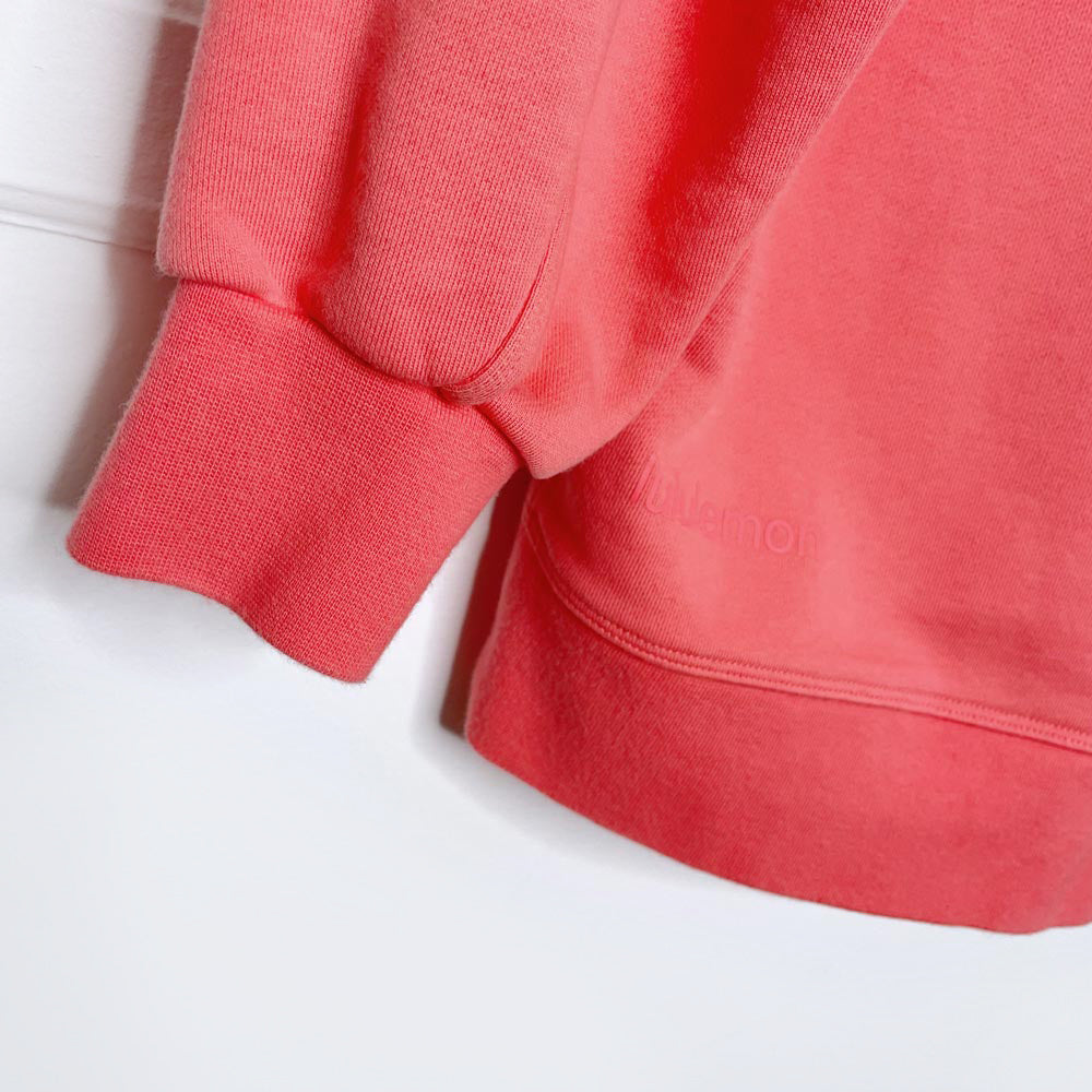 lululemon 2021 perfectly oversized crew cotton terry