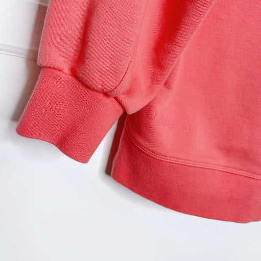 lululemon 2021 perfectly oversized crew cotton terry