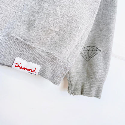 vintage 90s diamond high skater sweatshirt - good market thrift store