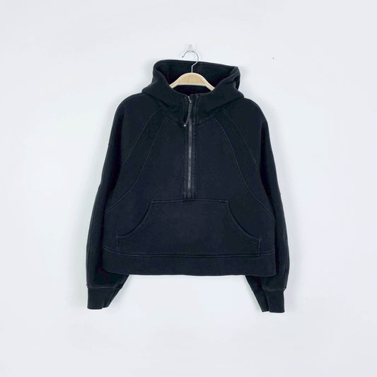 lululemon 2020 scuba oversized 1/2 zip hoodie - size m/l
