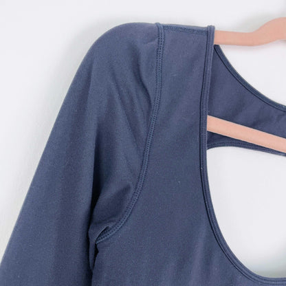 lululemon open back cropped long sleeve