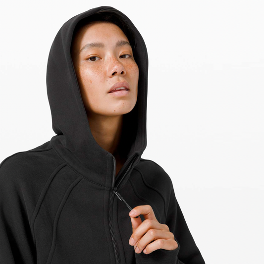 lululemon 2020 scuba oversized 1/2 zip hoodie - size m/l