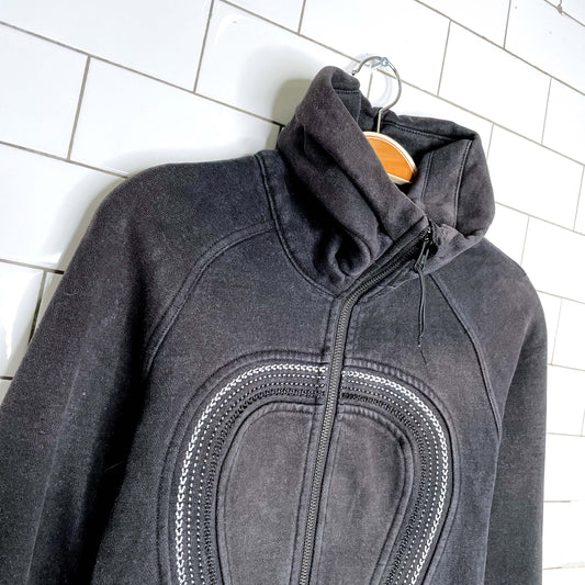 lululemon 2011 cuddle up scuba jacket - size 4