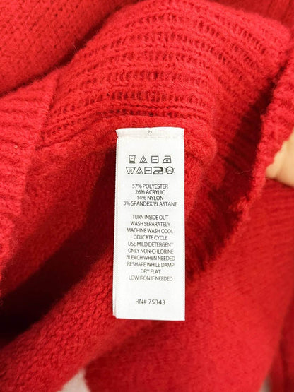 cupcakes and cashmere apres ski fuzzy knit sweater - good market thrift store