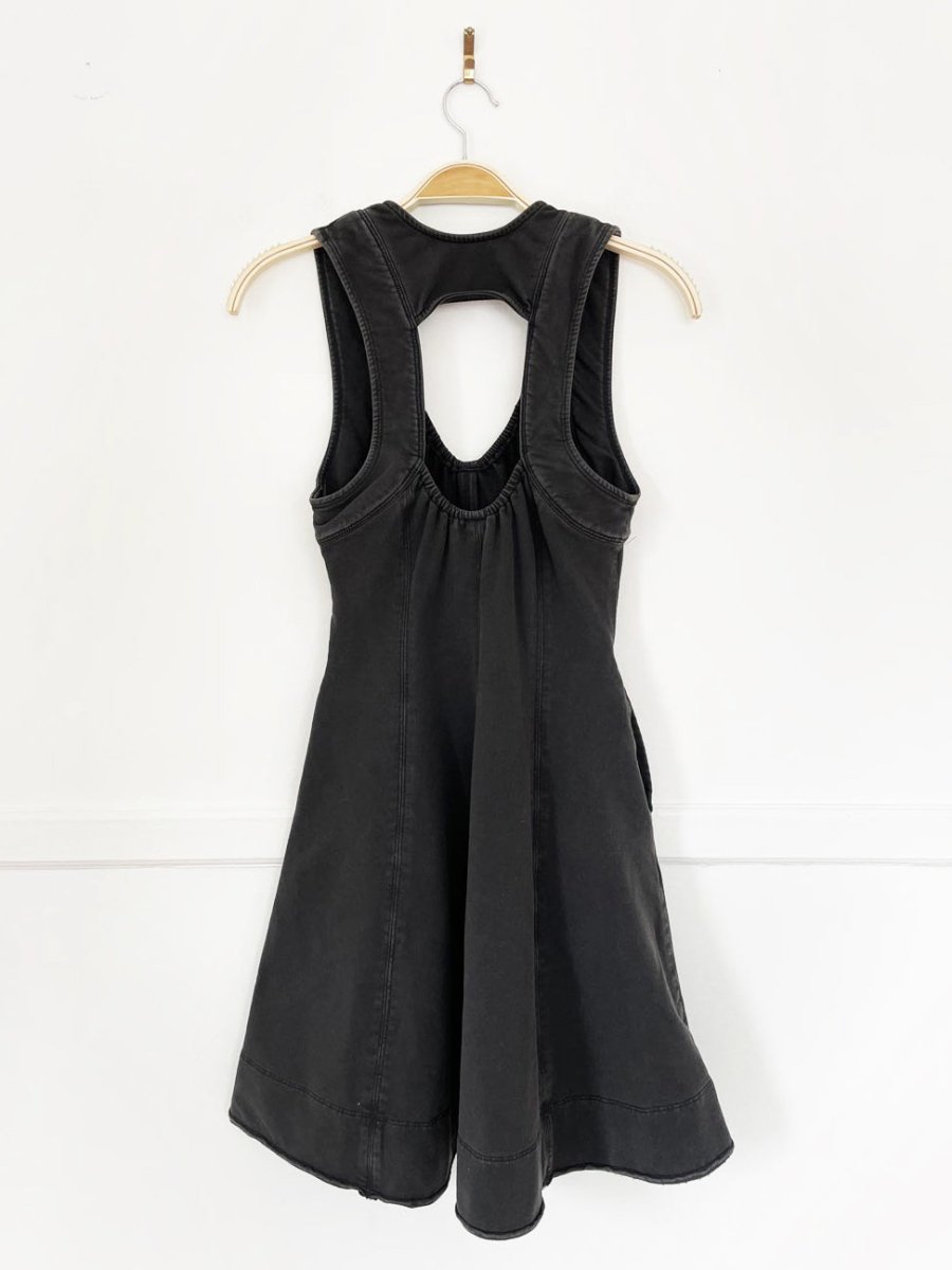 daily practice amelia flared mini tennis dress | anthropologie - good market thrift store