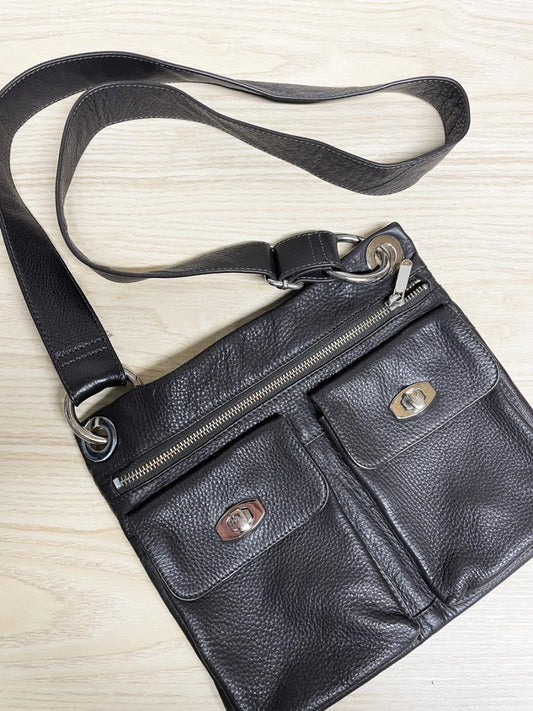 danier soft leather crossbody bag - good market thrift store
