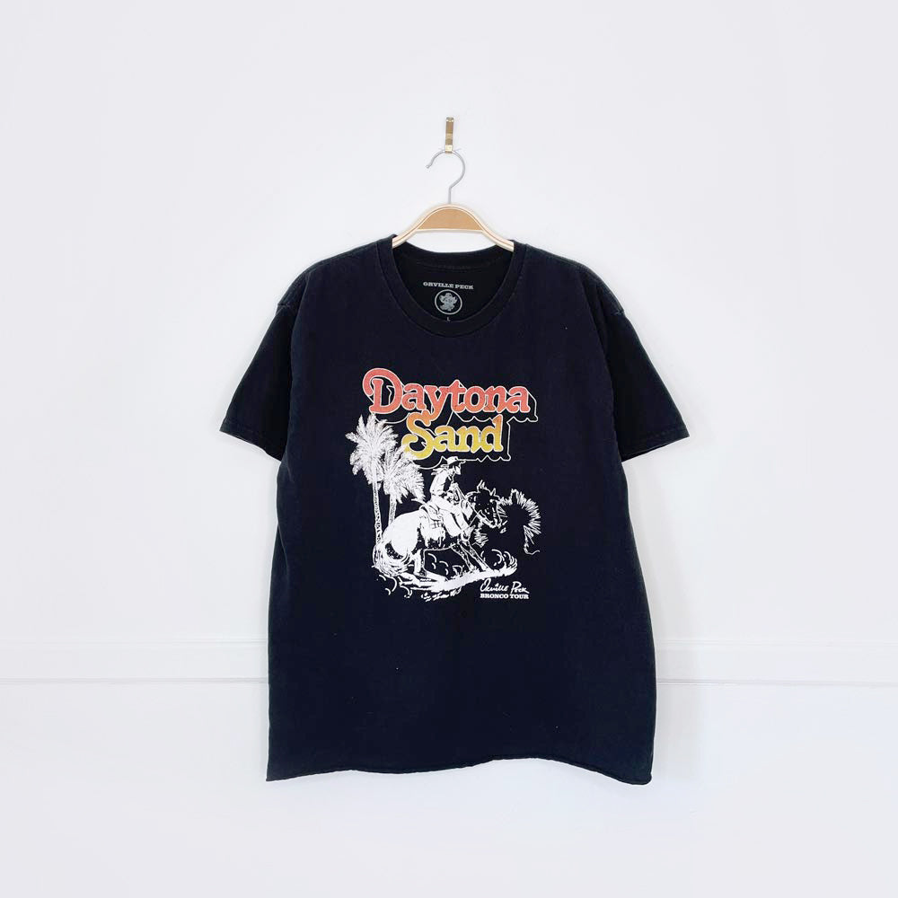 orville peck bronco tour daytona sand graphic tee