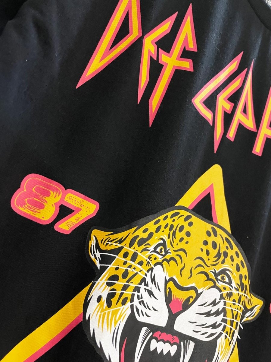 def leppard 87 - 88 tour reprint graphic tee | philcos - good market thrift store